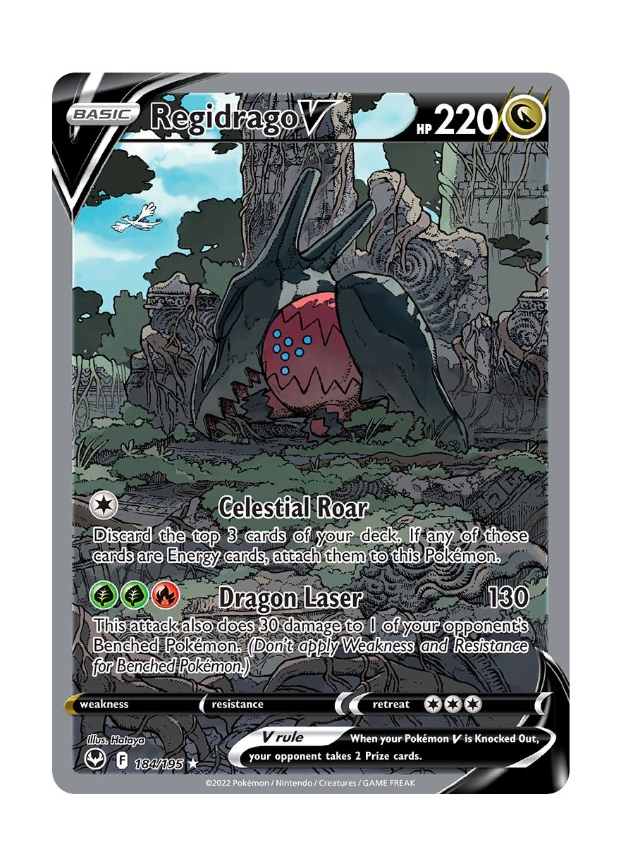 Regidrago V (184/195) - Silver Tempest