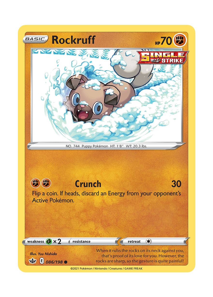 Rockruff (086/198) - Chilling Reign